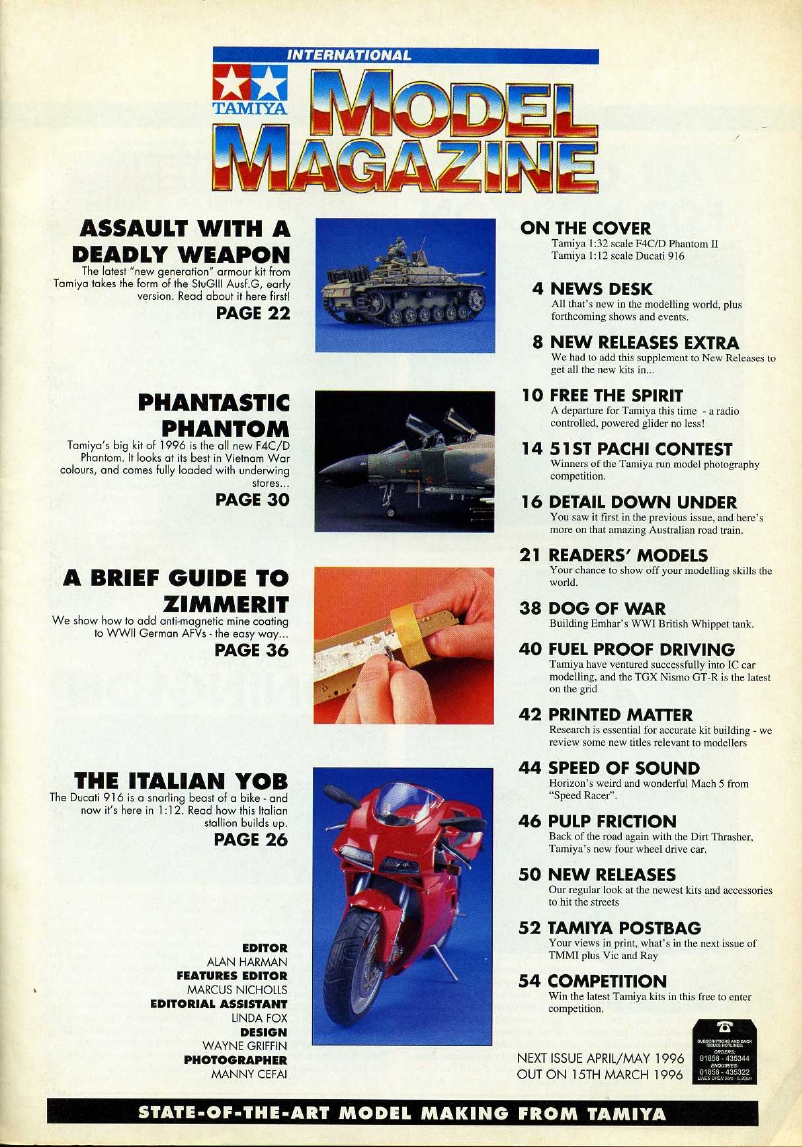 Tamiya Model Magazine 052 (1996-02)